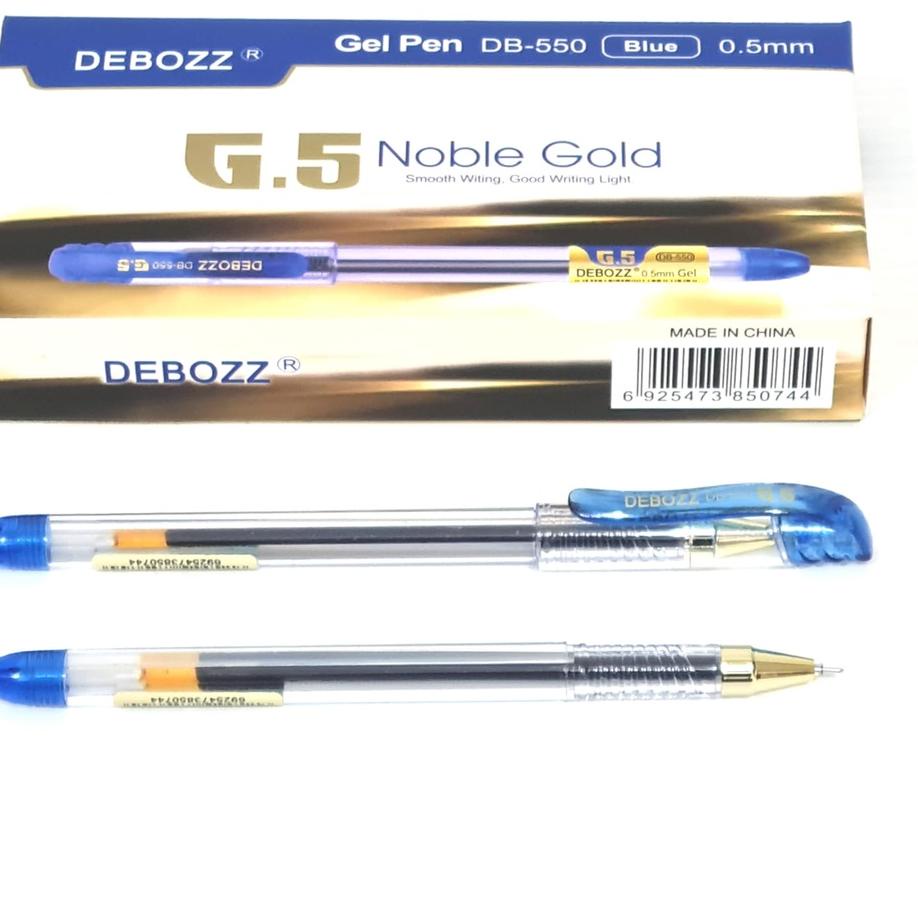

Model baru - Pulpen Gel DEBOZZ DB-550 BIRU Isi 12 Pcs ,,