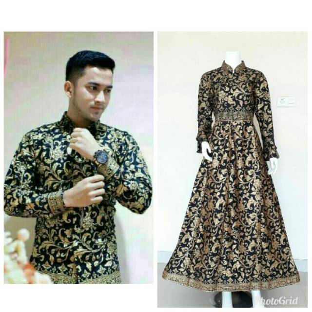 GROSIR BATIK COUPLE GAMIS PRADA