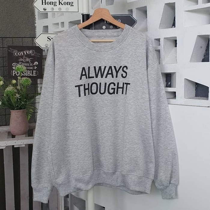 Always Tought XXL - Sweater Wanita Big Size