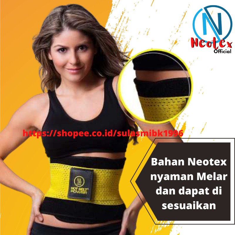 Korset Perut Buncit Wanita Sabuk Pelangsing Pembakar Lemak Tubuh Corset Pelangsing