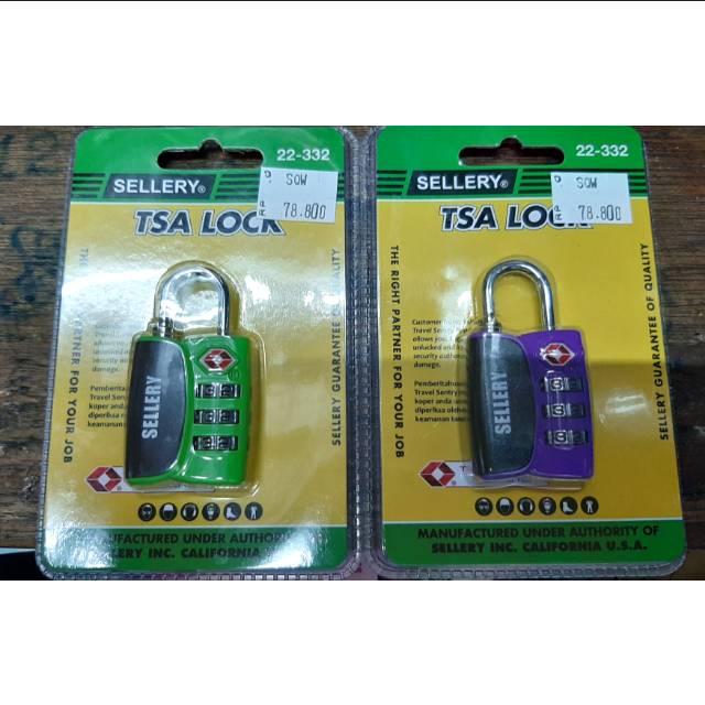 Gembok Sellery 22-332