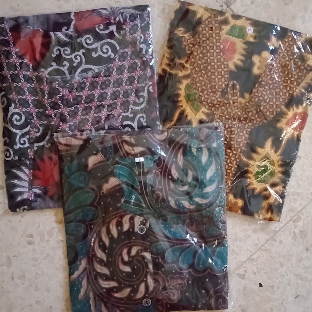 Blouse Batik Atasan Batik Wanita Dolby Dolbi Dobby Tenun Sutra Tulis Halus Katun Atbm Rissa Batik