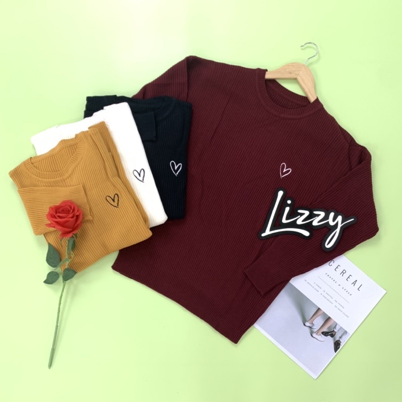 Lizzy - SWEATER BOXY LOVE PREMIUM