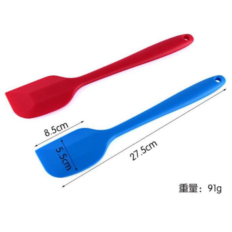 kuas spatula silikon tahan panas / spatula sodet Sutil silicone anti lengket food grade / kuas silikon anti lengket ukuran kecil besar