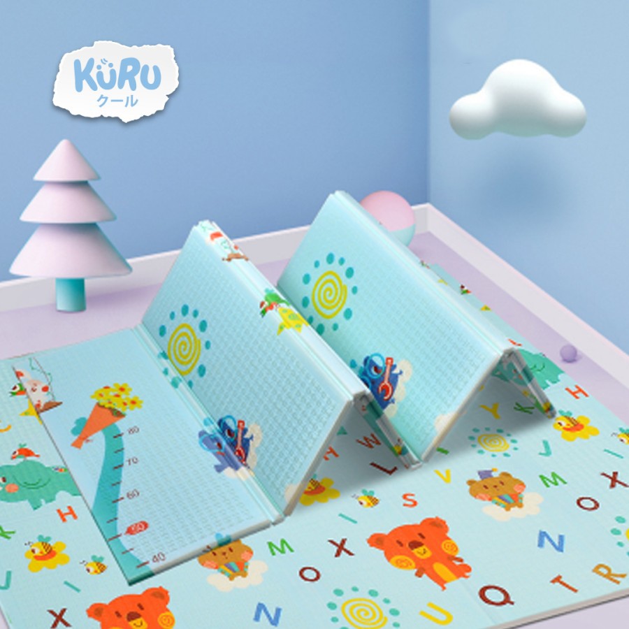 KURU XPE Playmat Bayi | Karpet Matras Bermain Anak Lipat 150 x 200