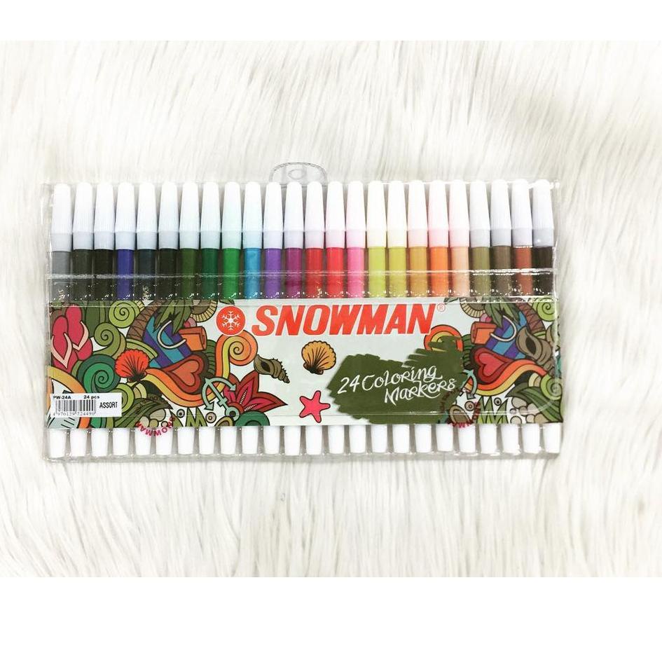 

Miliki - SPIDOL SNOWMAN 24 WARNA Coloring Marker