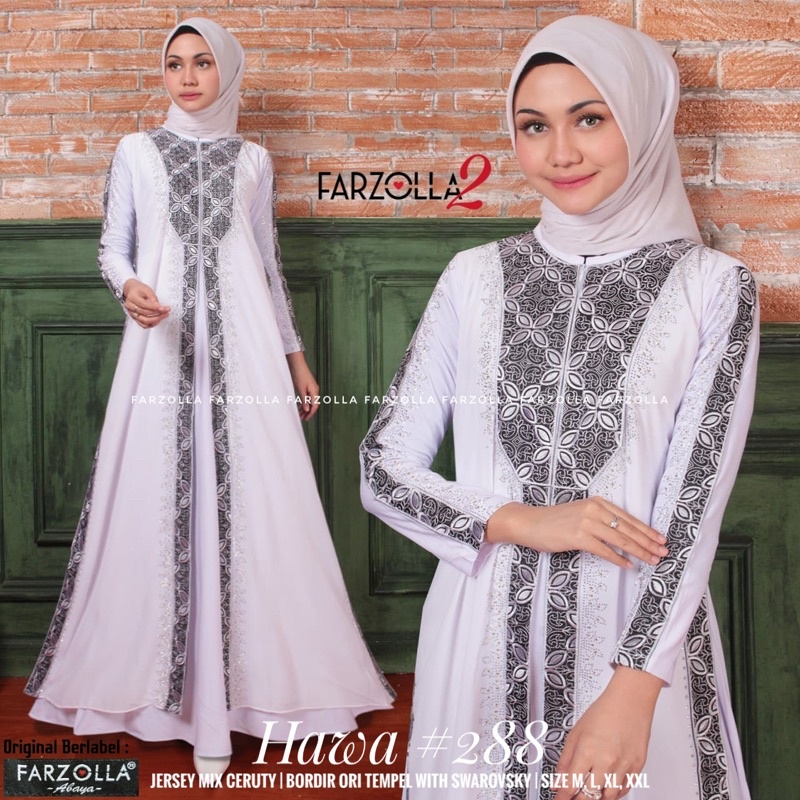 Abaya Turkey Putih Abaya Putih Mewah Abaya Putih Bordir Turki Dewasa Gamis Hawa #288 Busui White Dre