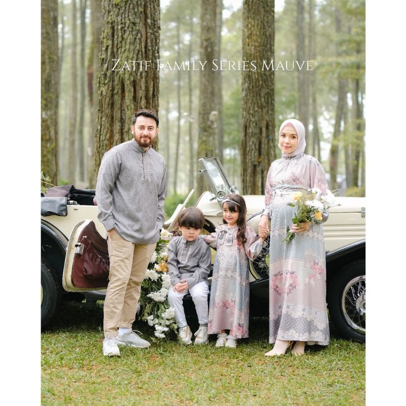 Zarif Family Set Anaia MaxiDress Zain Shirt S M XL by Mayoutfit