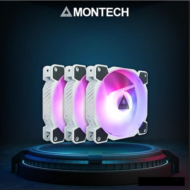 Montech Z3 Pro ARGB PWM 3 in 1 Fan 12cm - White 120mm Gaming Fan Case