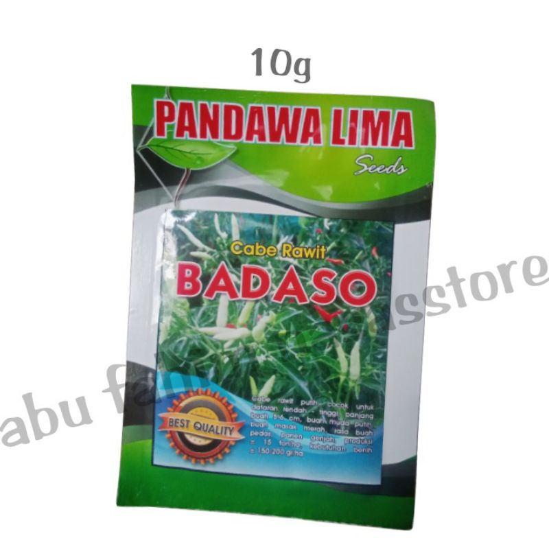 BIBIT BENIH CABE RAWIT BADASO 10 GRAM (PANDAWA LIMA)