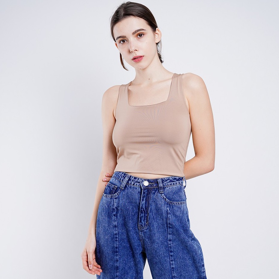 ADA - Tank Top Janice Basic Square Stretch Comfy-7