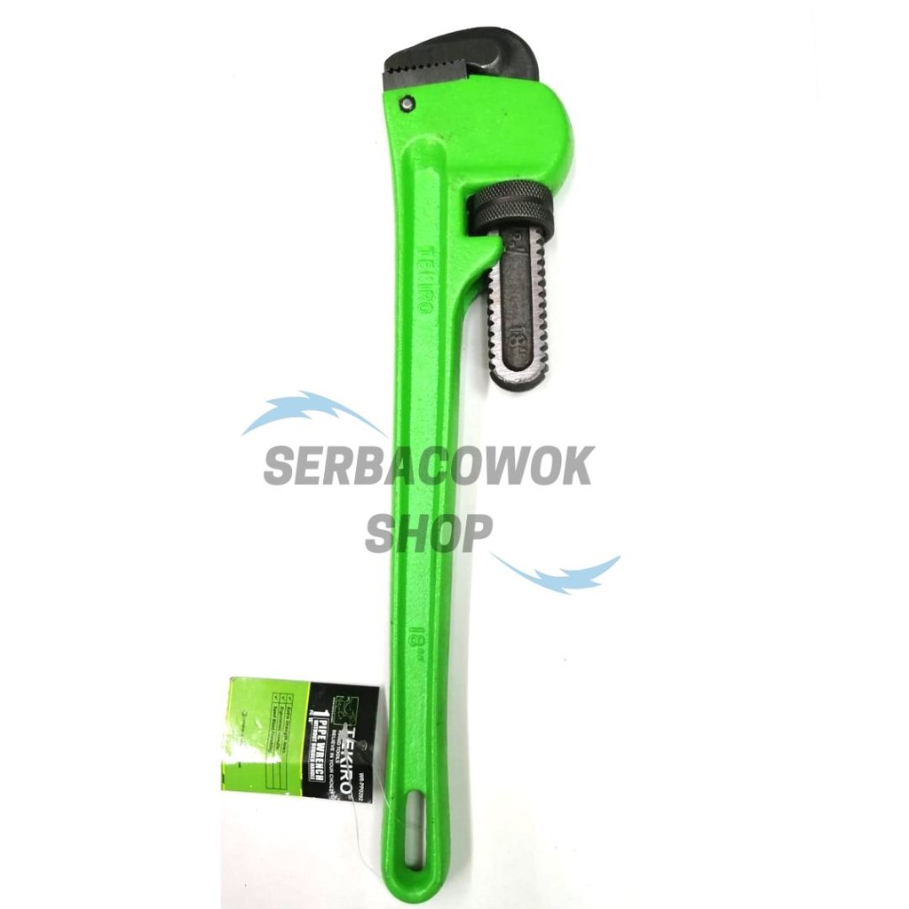 Tekiro Kunci Pipa 18 Inch Inci Pipe Wrench Ledeng Termurah Berkualitas