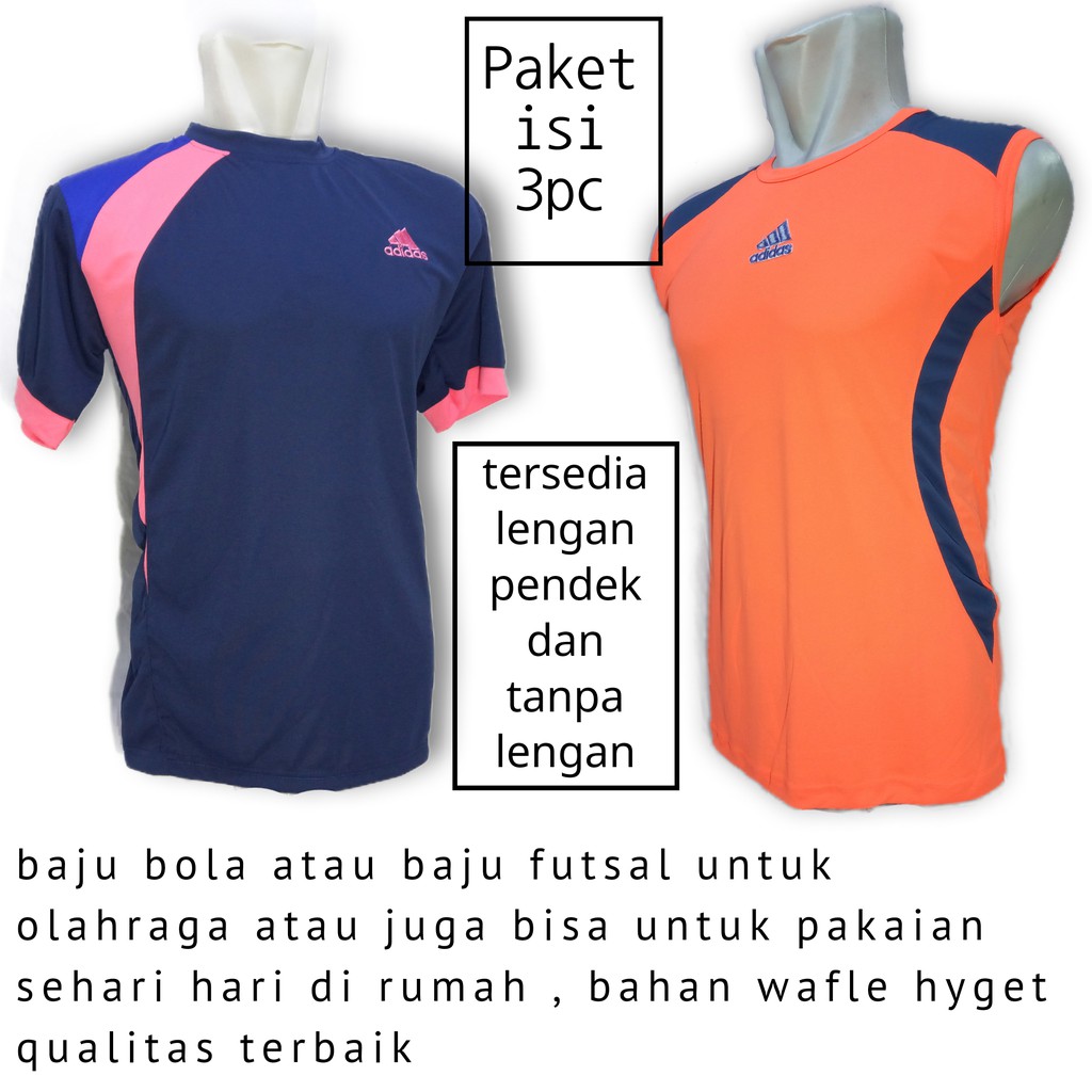 PAKET ISI 2PC Baju bola atau futsal