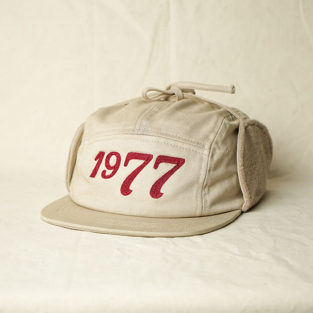 Jimmy and Martin - 5 Panel Hat Earflap Cream - TP021-1