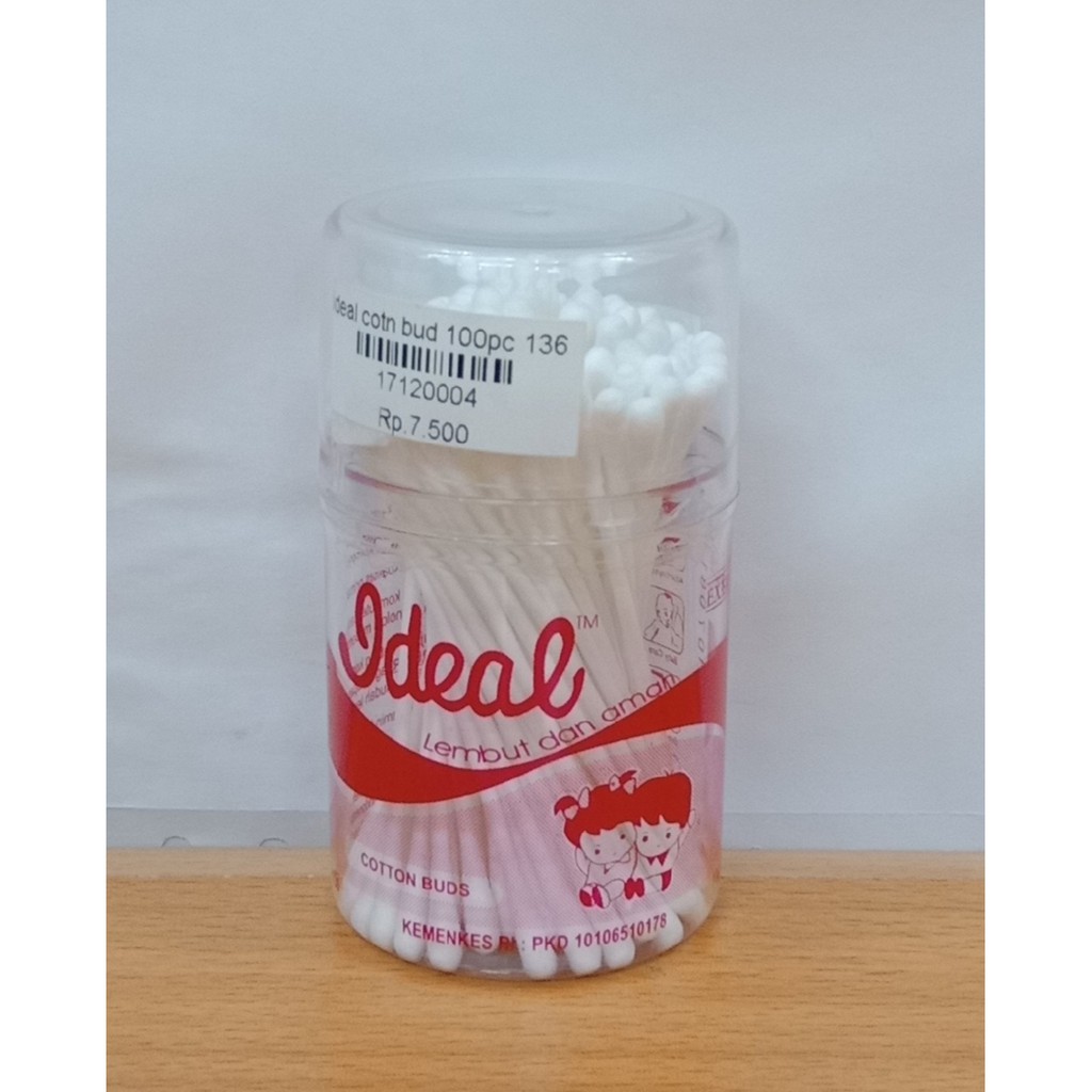 Cotton bud ideal pot isi 100pc i 136/102207