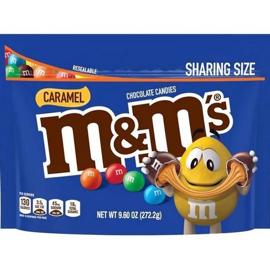 

M&M's Sharing Size Caramel Chocolate Candies [272.2 gr]