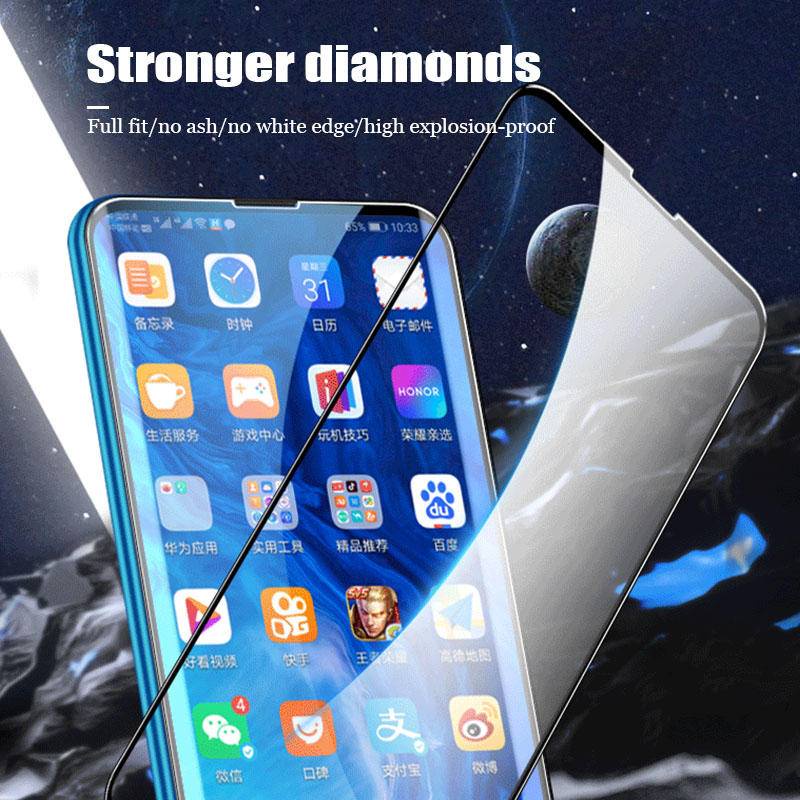 1pc Tempered Glass Pelindung Layar Xiaomi Mi Redmi Note 11 10C 10 9 9S 8 7 10S 9A 9T 9T 10T Poco X3 F3 M3 F2 NFC Pro MAX