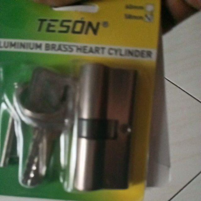 Kunci Pintu Silinder Merek Teson - Kunci Aluminium Silinder