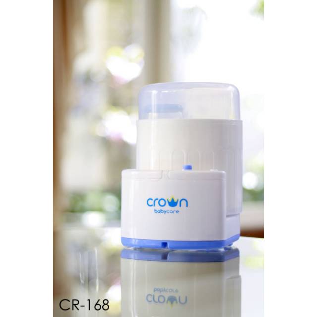 Crown BabyCare 3Bottles Electric Steam-Steril Botol Susu CR 168