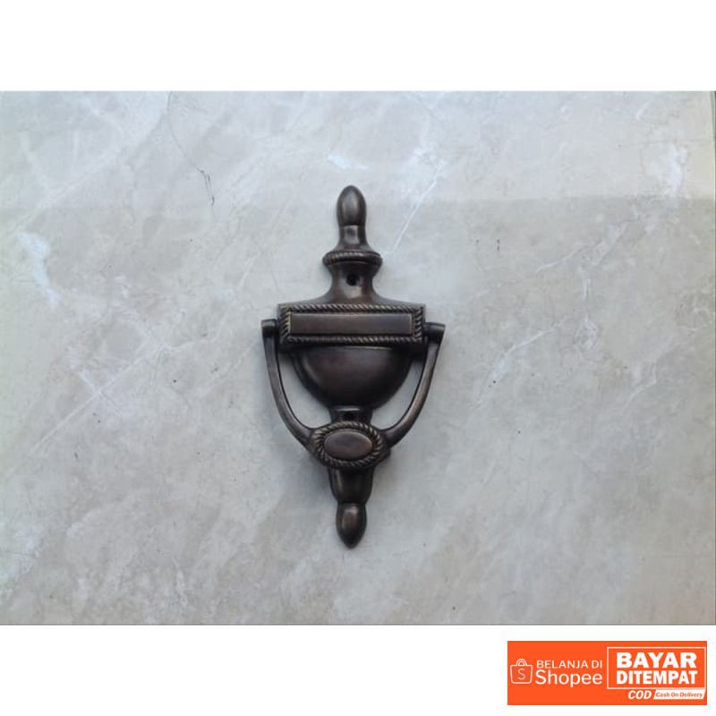 Door Knocker Ketukan Pintu Kuningan Brass Antik 013 Termurah