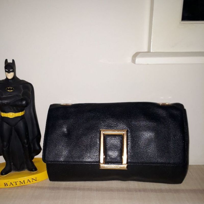 preloved clutch courune kulit mantul