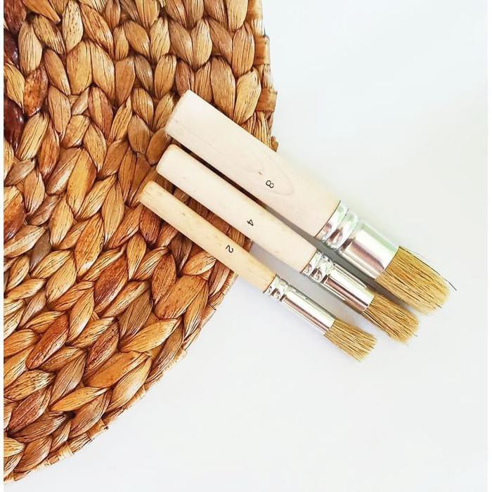 

Art / Kuas Untuk Stencil Isi 3 Pcs