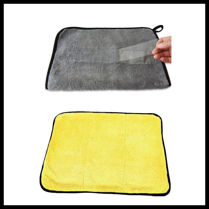 Grab Medan BEST DEAL DISCH KAIN LAP MOBIL MICROFIBER TOWEL CLOTH VELVET 30 X 30CM - DH01 - MULT