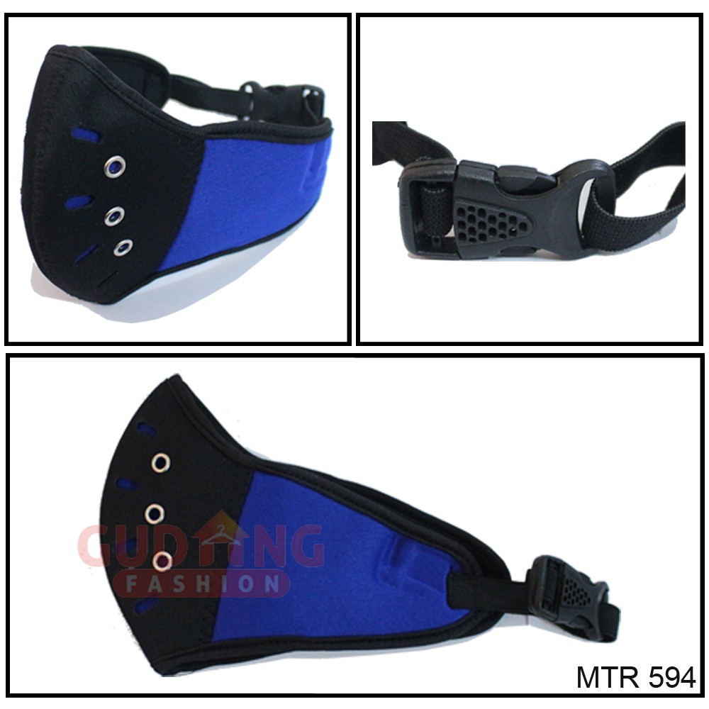 Masker Motor Anti Polusi Dengan Kunci Strap (COMB)