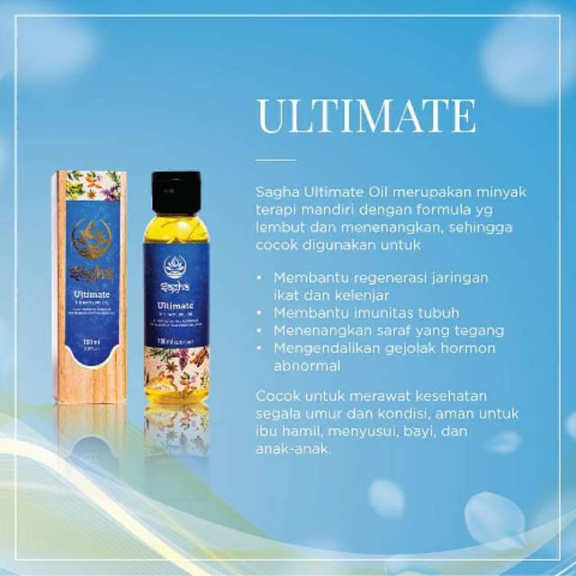 Sagha Ultimate Oil/ Sagha Oil Ultimate