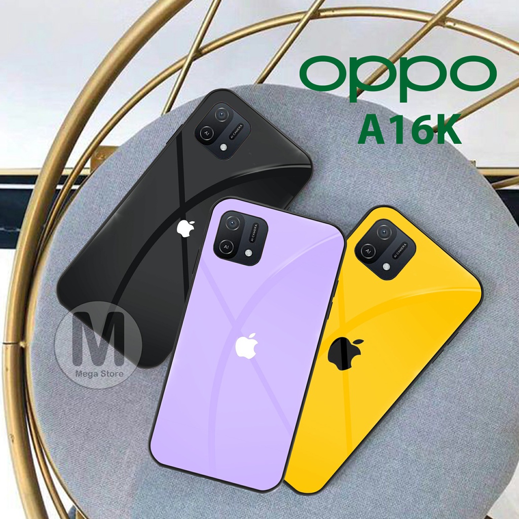 OPPO A16K [ MG-164 ] Softcase Kaca OPPO A16K Case Hp OPPO A16K Casing Hp OPPO A16K Softcase OPPO A16