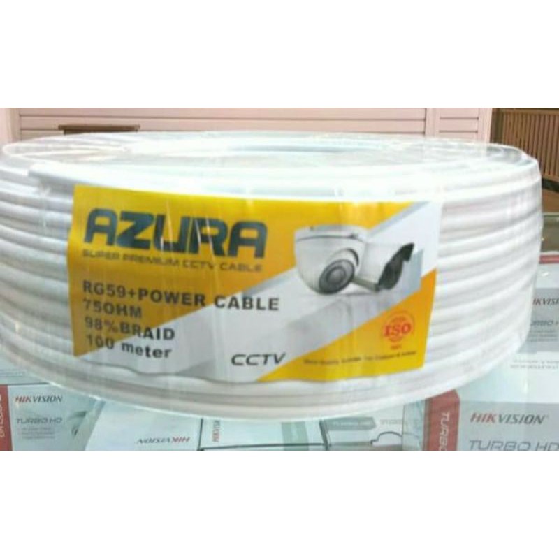 KABEL RG59+POWER 100 METER KABEL POWER CCTV