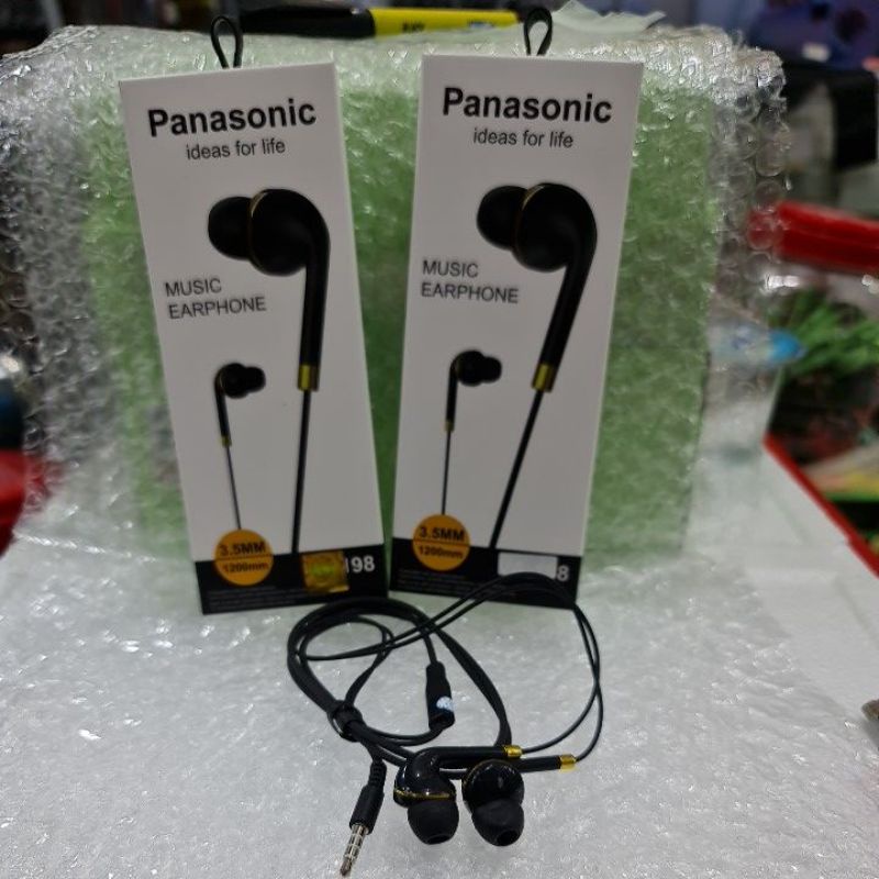 Handsfree earphone headphone headset  PANASONIC