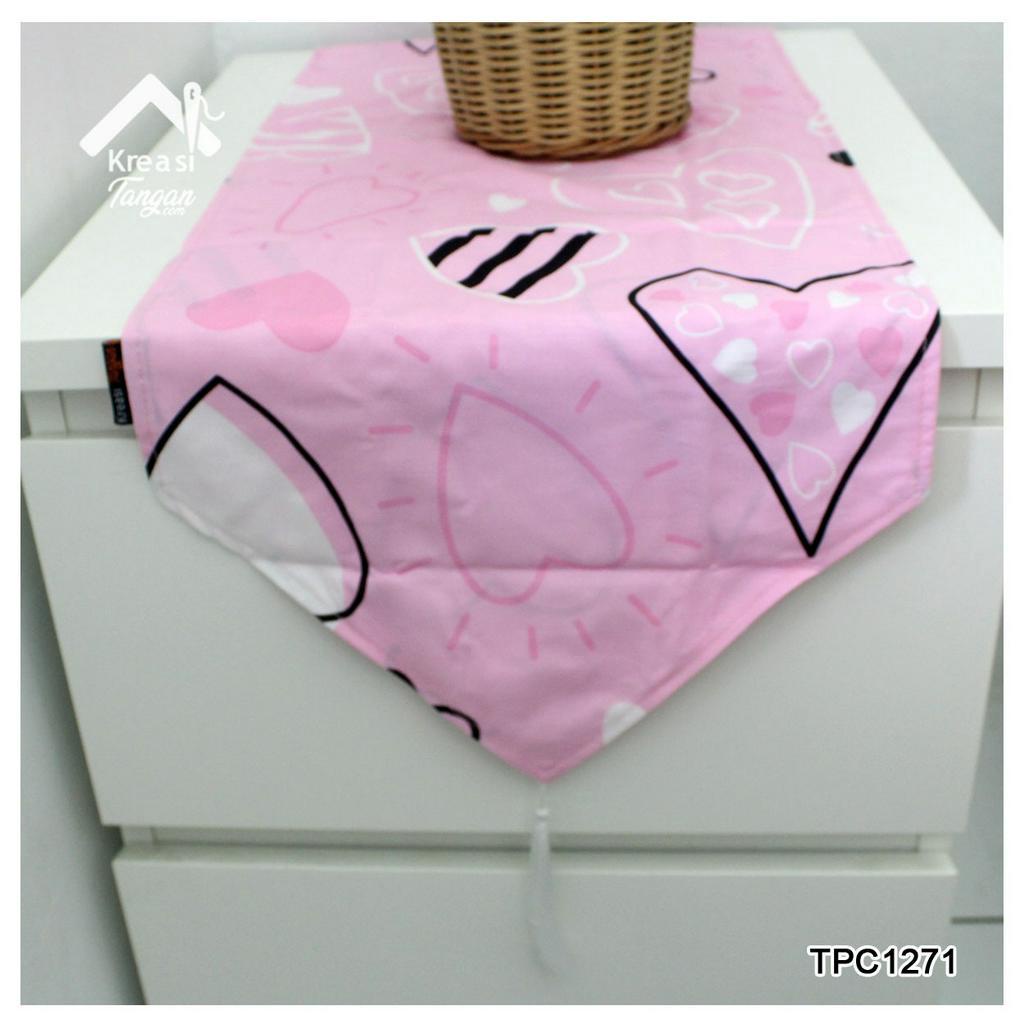 Taplak Meja / Table Runner Ukuran 105x30 - 150x35 TPC1271