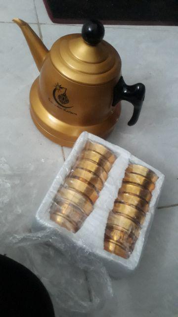 Gelas Kaca Air Zam-zam Per Lusin