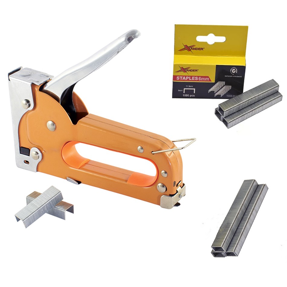 

Kenmaster Stapler Gun Besi 4-8 Mm Plus Isi Saples 6mm 1 Box - BUND-0137