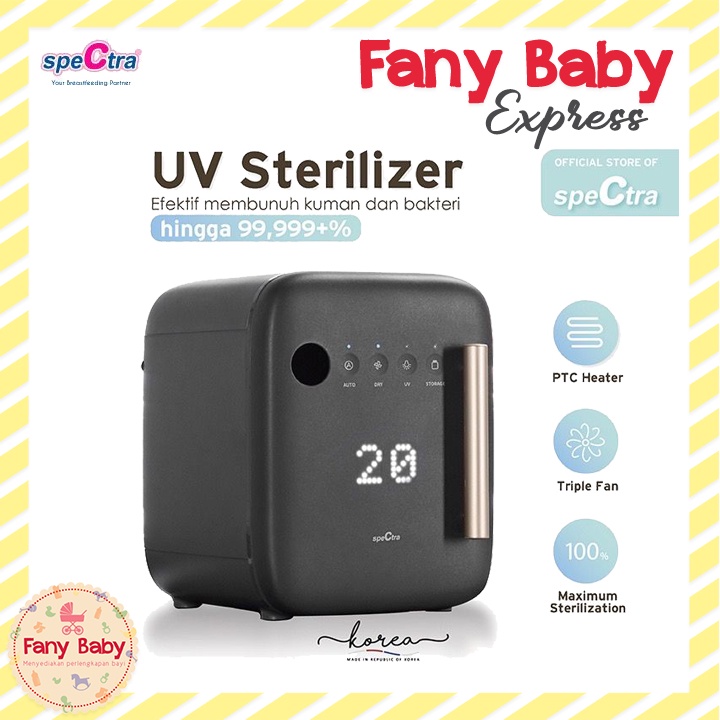 SPECTRA UV STERILIZER WHITE / GRAY - UVV - STERIL BOTOL