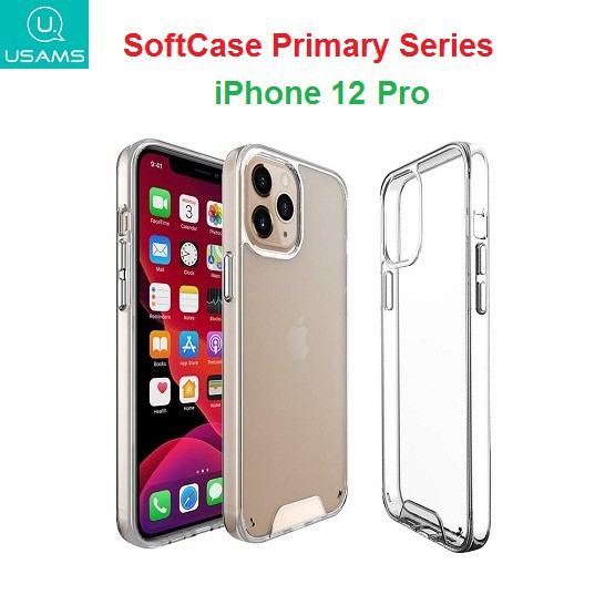 USAMS Soft Case Cover Apple iPhone 12 Pro /iphone 12 Primary Series