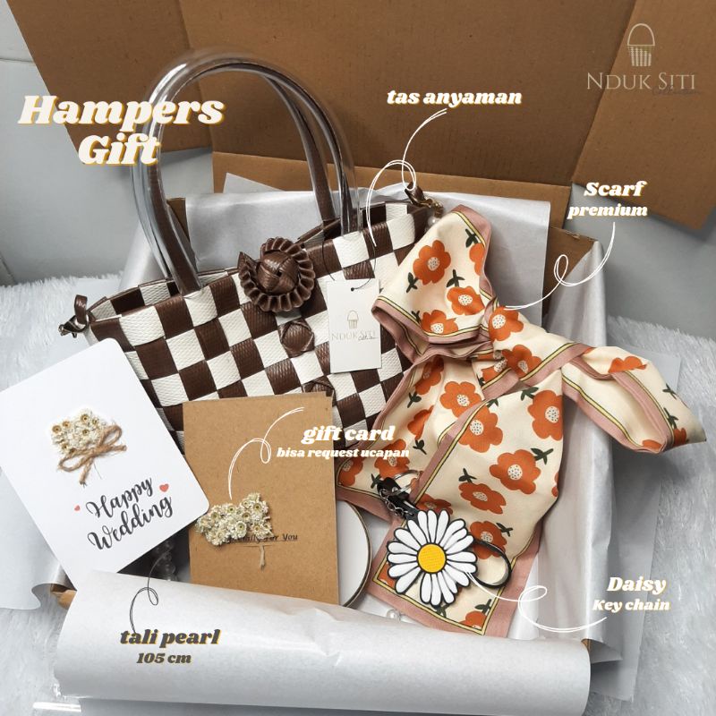 

[READY STOCK] Hampers gift slingbag nduk siti | Kado Ulang tahun Wisuda Birthday Wedding