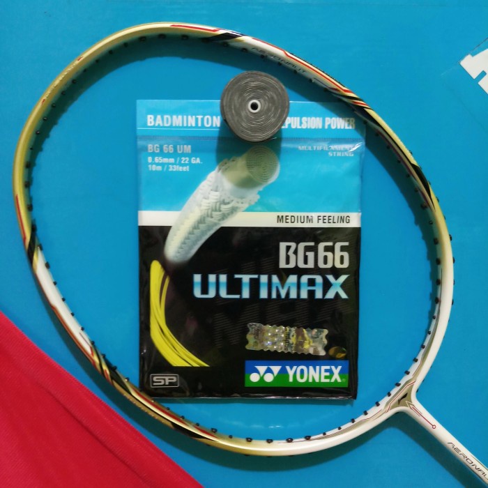 TERLARIS RAKET BADMINTON LINING AERONAUT 9000 32LBS