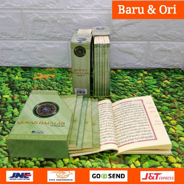 AL-QURAN HAFALAN BERJILID AL-MAHIRA, Mushaf Alquran hafalan kecil saku per 5 juz