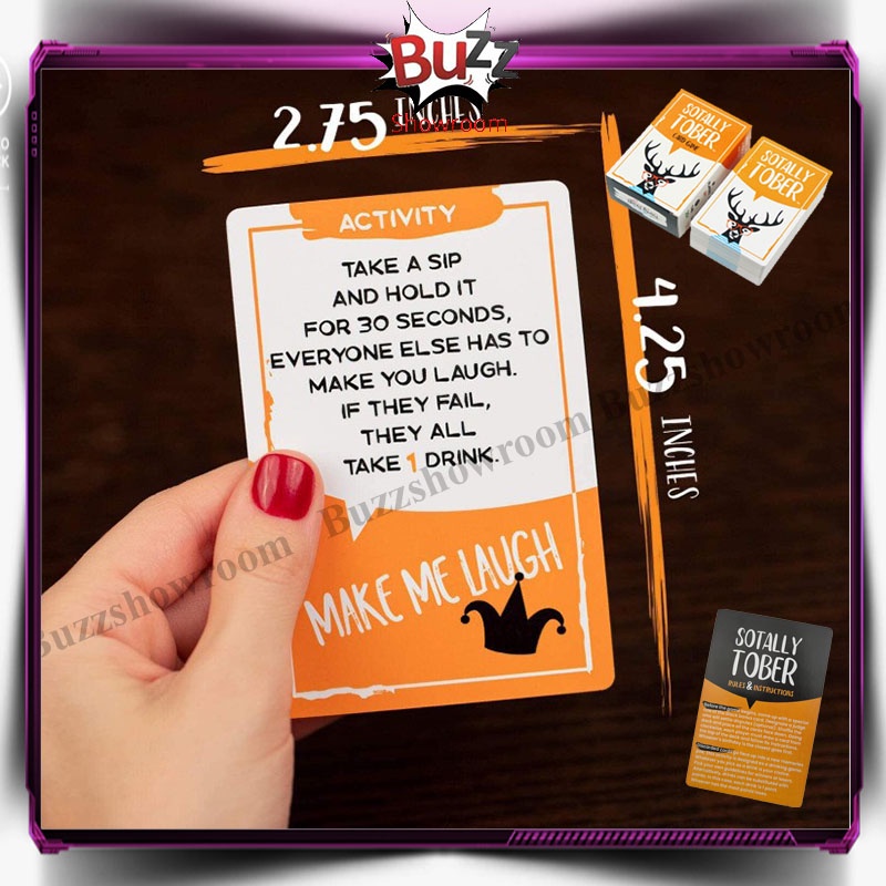 Sotally Tober Card Games Drinking Party Board Game