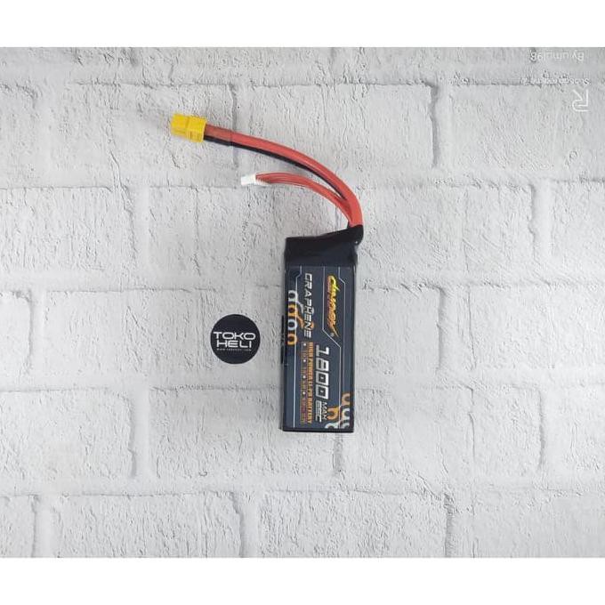 Dinogy Graphene 6S 1800mAh 65C 22.2V Lipo Battery XT60