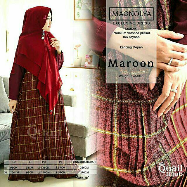 Gamis dress magnolia by quail hijab