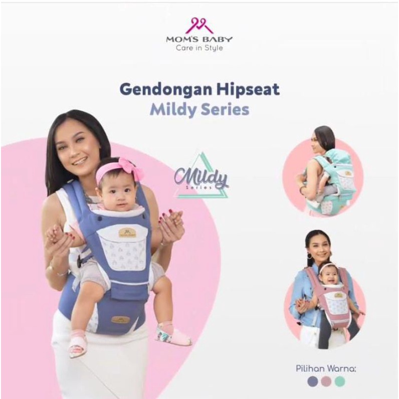 Gendongan Hipseat Mom's Baby Mildy Series MBG 2109