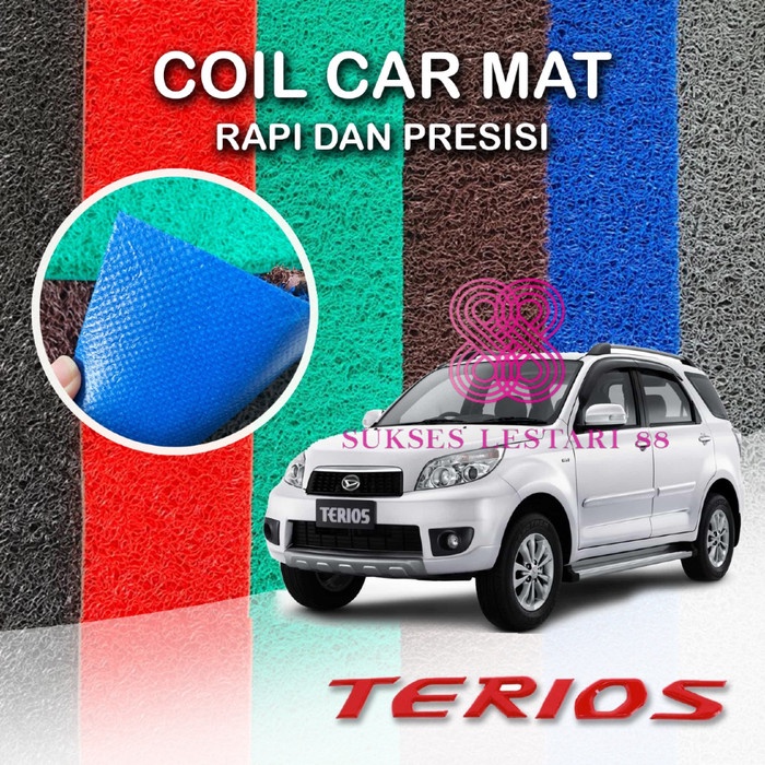 KARPET MOBIL PREMIUM DAIHATSU TERIOS MIE BIHUN 1 WARNA