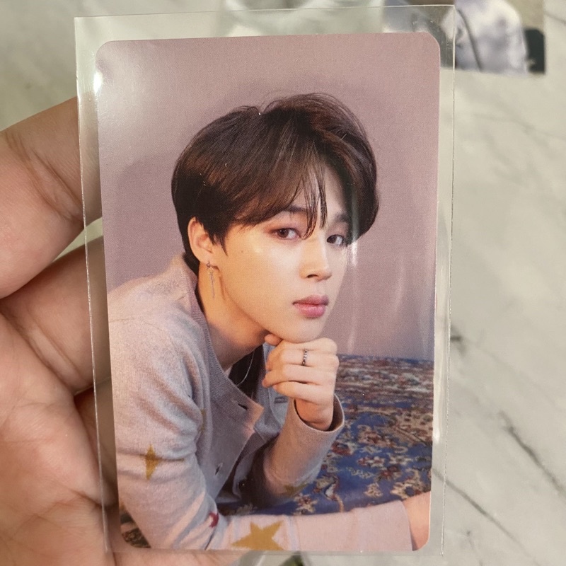 BTS tear o jimin pc photocard official maung y u r dilan persona butter proof