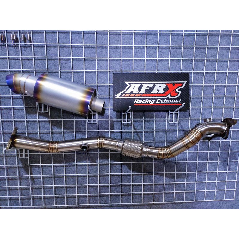 Jual Downpipe Frontpipe Muffler Type Ap Pro Jazz Brio Shopee Indonesia