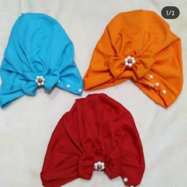 Turban Anak Perempuan Pita Permata