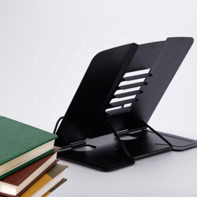 

COD Triple W Portable Metal Adjustable Book Holder Penyanggah Buku Majalah PROMOKode 4597