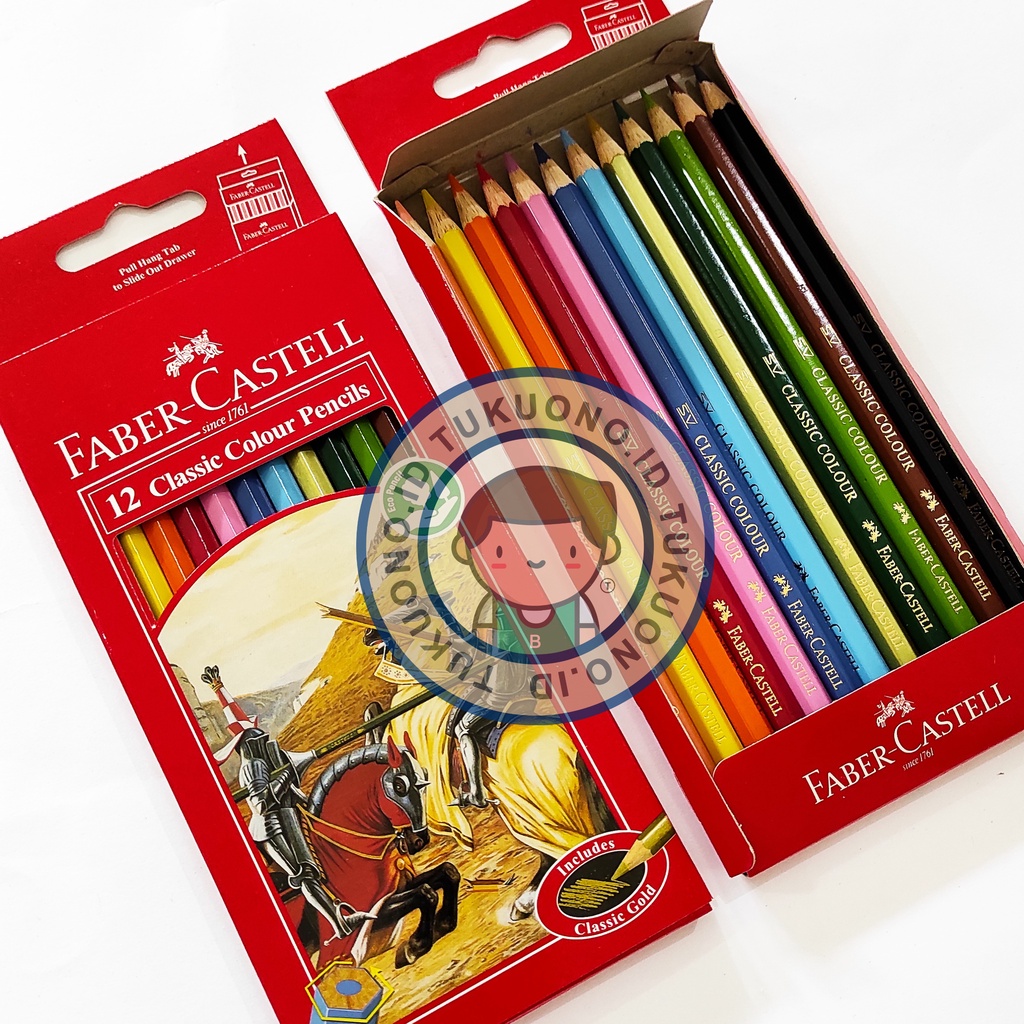 

Faber Castell Pensil Warna CLASSIC 12 Colours | PANJANG